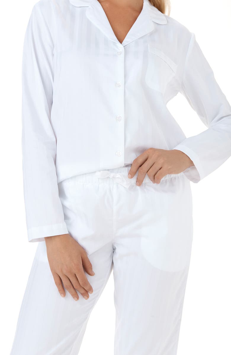 The White Company Cotton Pajamas, Alternate, color, 
