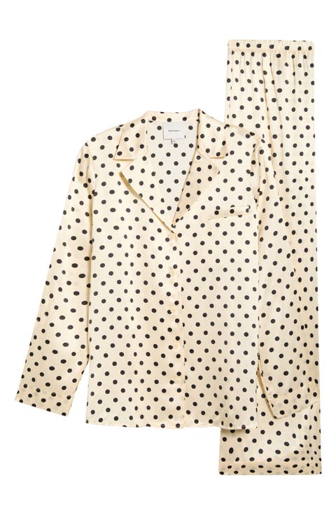 Ella Print Silk Pajamas