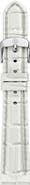 MICHELE Croc Embossed Leather 14mm Apple Watch® Watchband