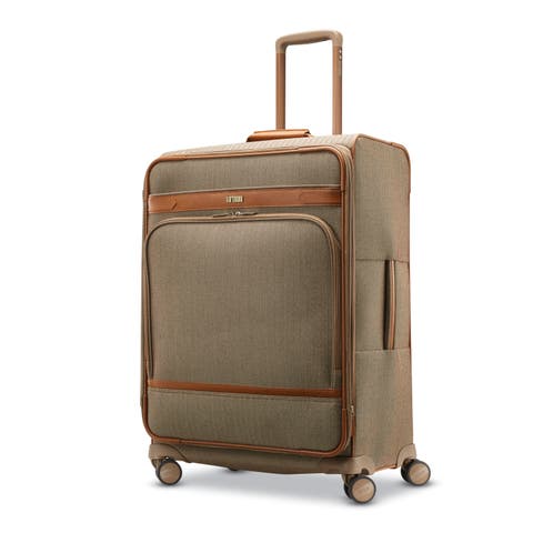 Herringbone Deluxe  Journey Expandable 26" Medium Checked Spinner Luggage