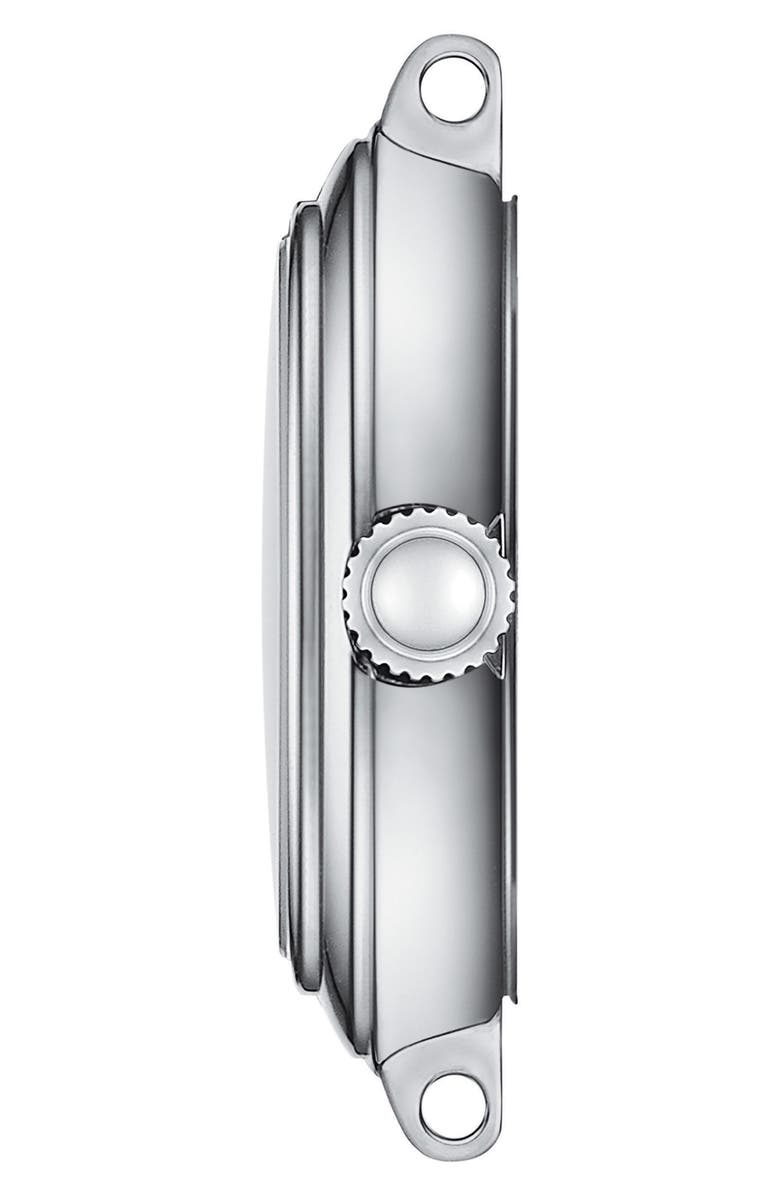 Tissot Bellissima Leather Strap Watch, 26mm, Alternate, color, Blue