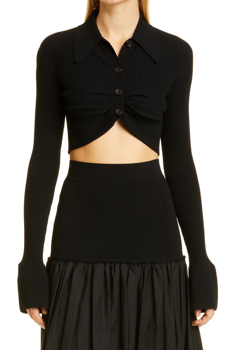 A.L.C. Ashlyn Rib Crop Sweater, Main, color,