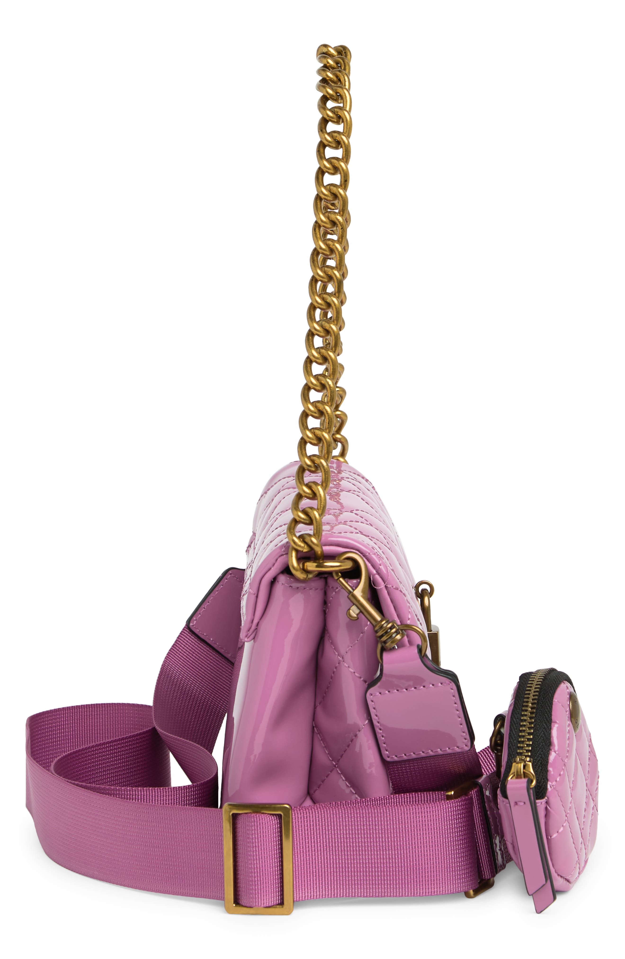 Kurt Geiger London Medium Brixton Lock Convertible Crossbody Bag ...