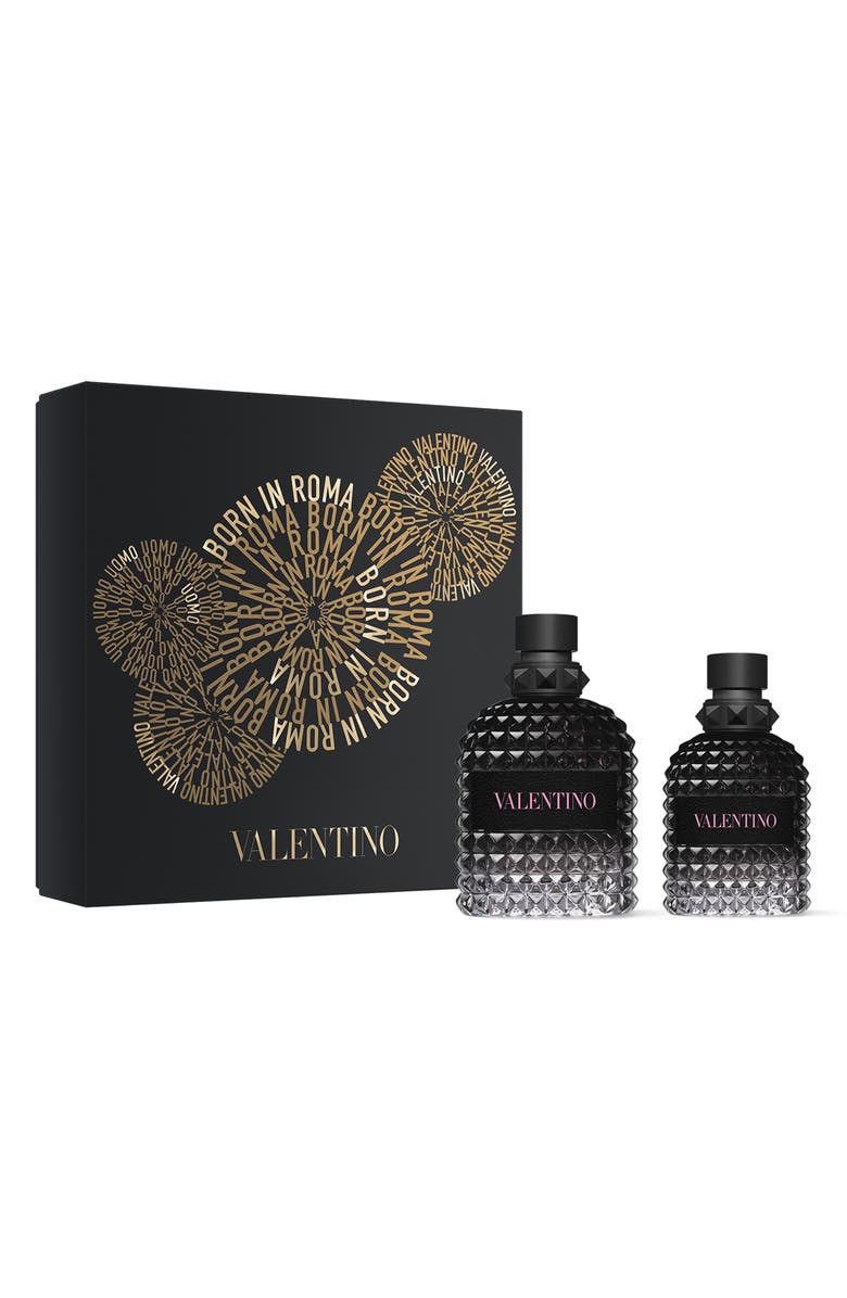 Valentino Uomo Born in Roma Eau de Toilette Set USD $177 Value, Main, color,