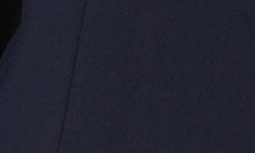 Akris Punto Pebble Crepe Belted Jacket In Navy