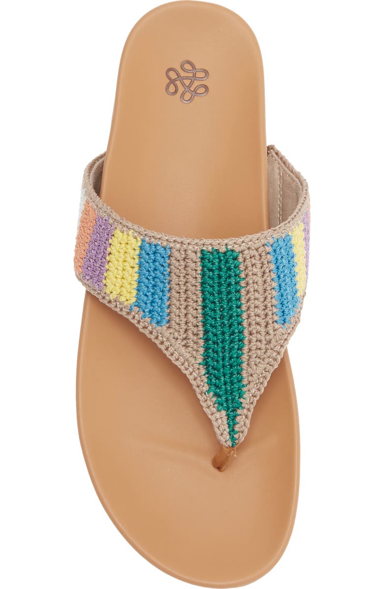 The Sak Everly Sandal, Alternate, color, Summertide Stripe