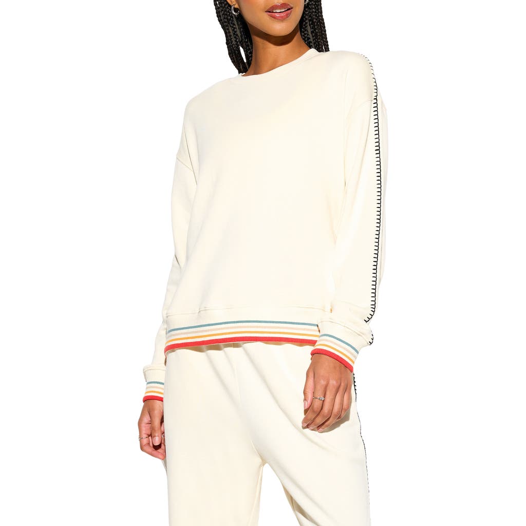 Spiritual Gangster Astrid Sweatshirt In White