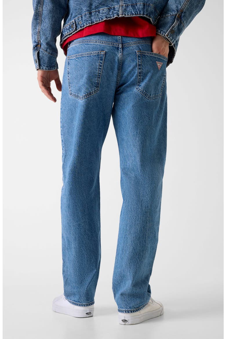 G16 Straight Leg Jeans, Alternate, color, BLUE