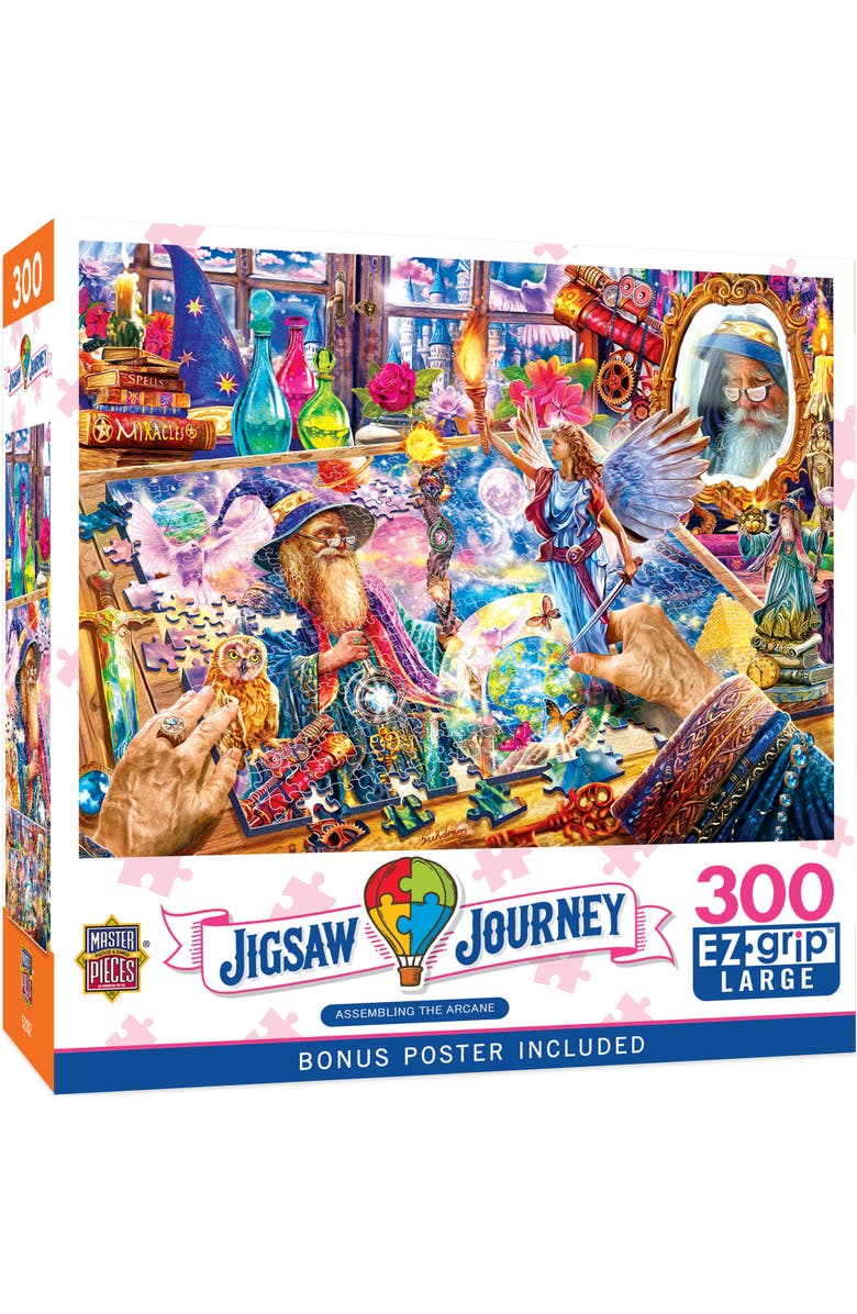 MASTERPIECES Assembling the Arcane 300 Piece Puzzle, Main, color, Multicolor