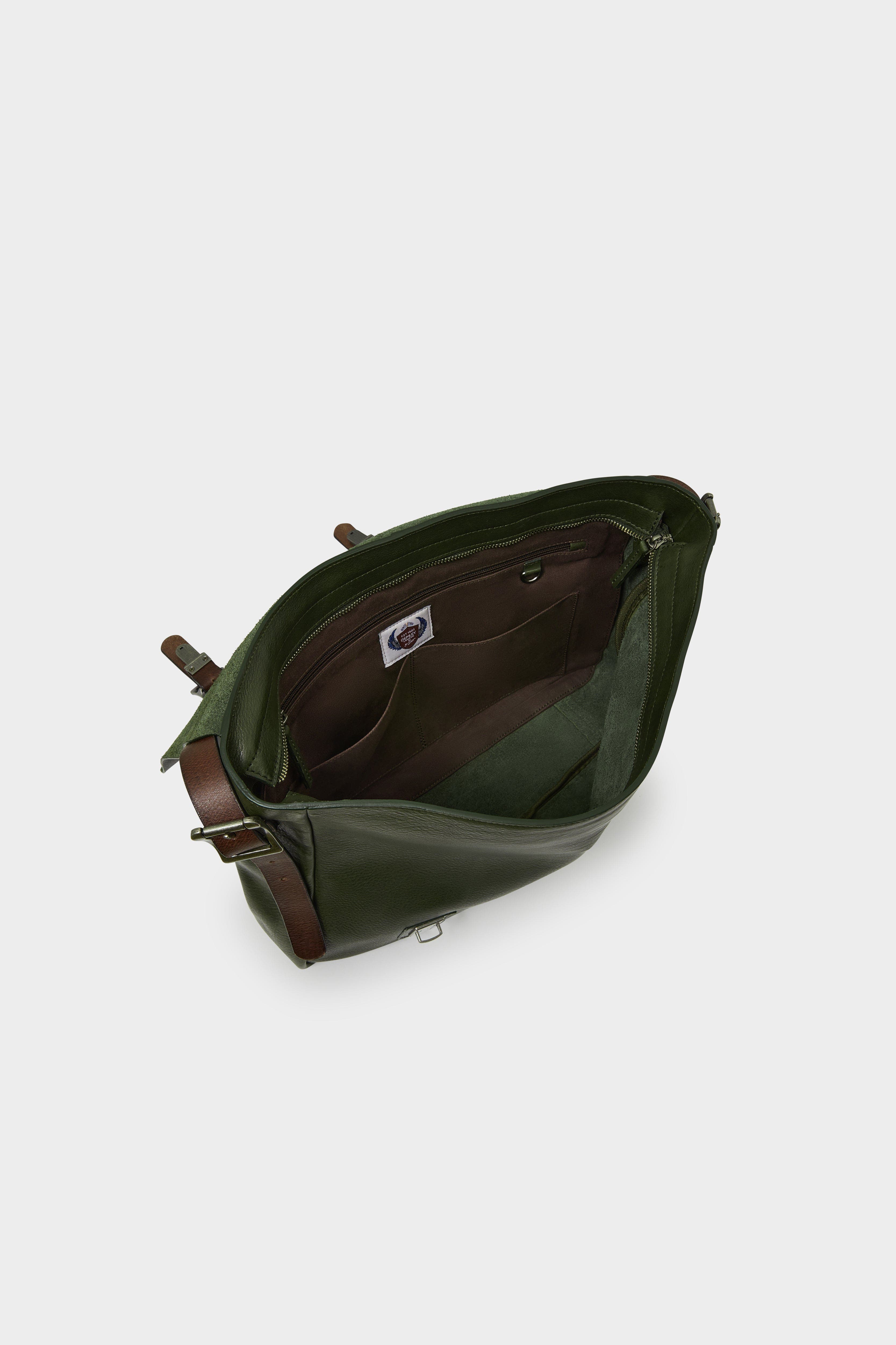 Osprey London The Lorenzo Large Leather Messenger Bag, Alternate, color, 