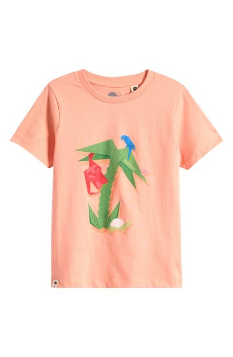 Kids' Origami Cotton Graphic T-Shirt (Toddler, Little Kid & Big Kid)