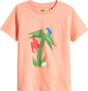 Boardies Kids' Origami Cotton Graphic T-Shirt