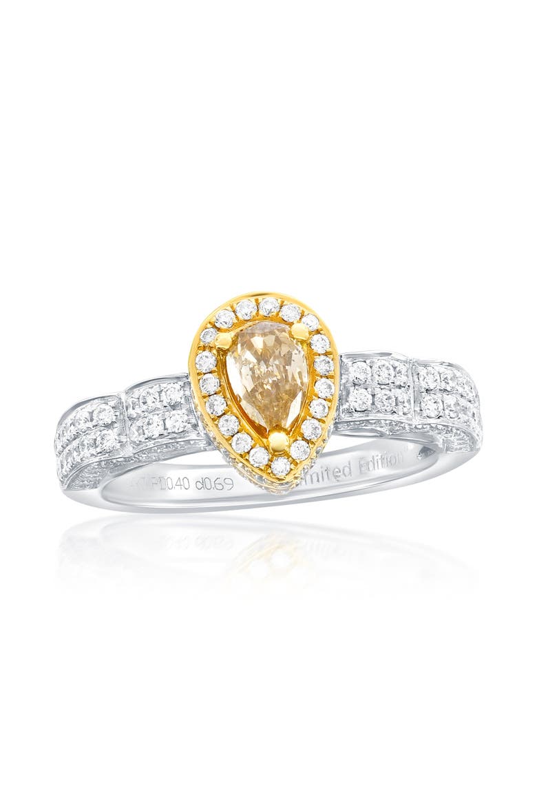 14K Gold Pink Diamond Ring, Main, color, Pink