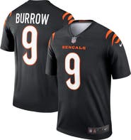 Nike Men's Nike Joe Burrow Black Cincinnati Bengals Legend Jersey