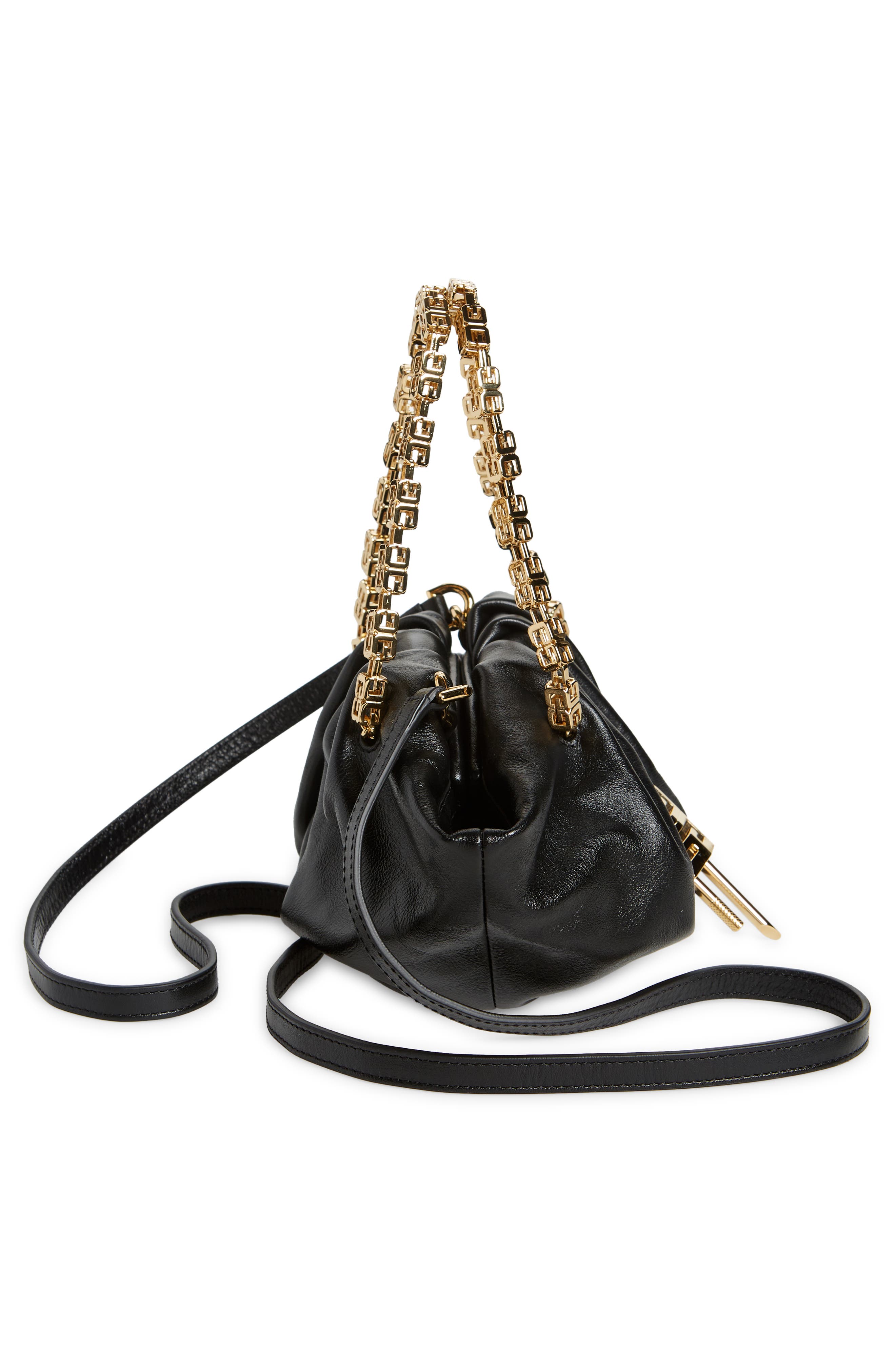 Givenchy Mini Kenny Neo Leather Shoulder Bag, Alternate, color, 