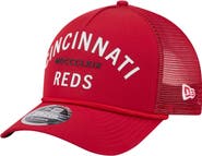 New Era Men's New Era Red Cincinnati Reds Minimalist 9FORTY A-Frame Adjustable Hat