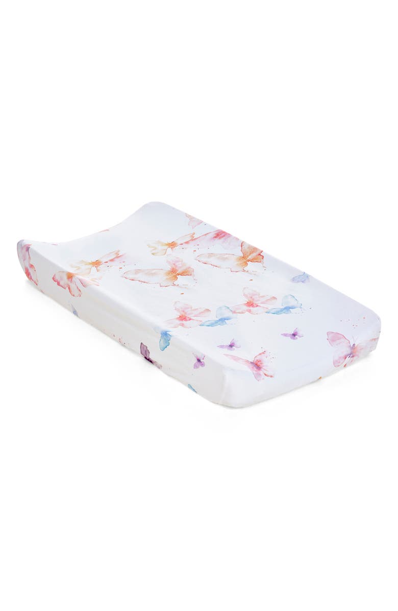 Oilo 2-Pack Jersey Changing Pad Covers, Alternate, color, Butterfly