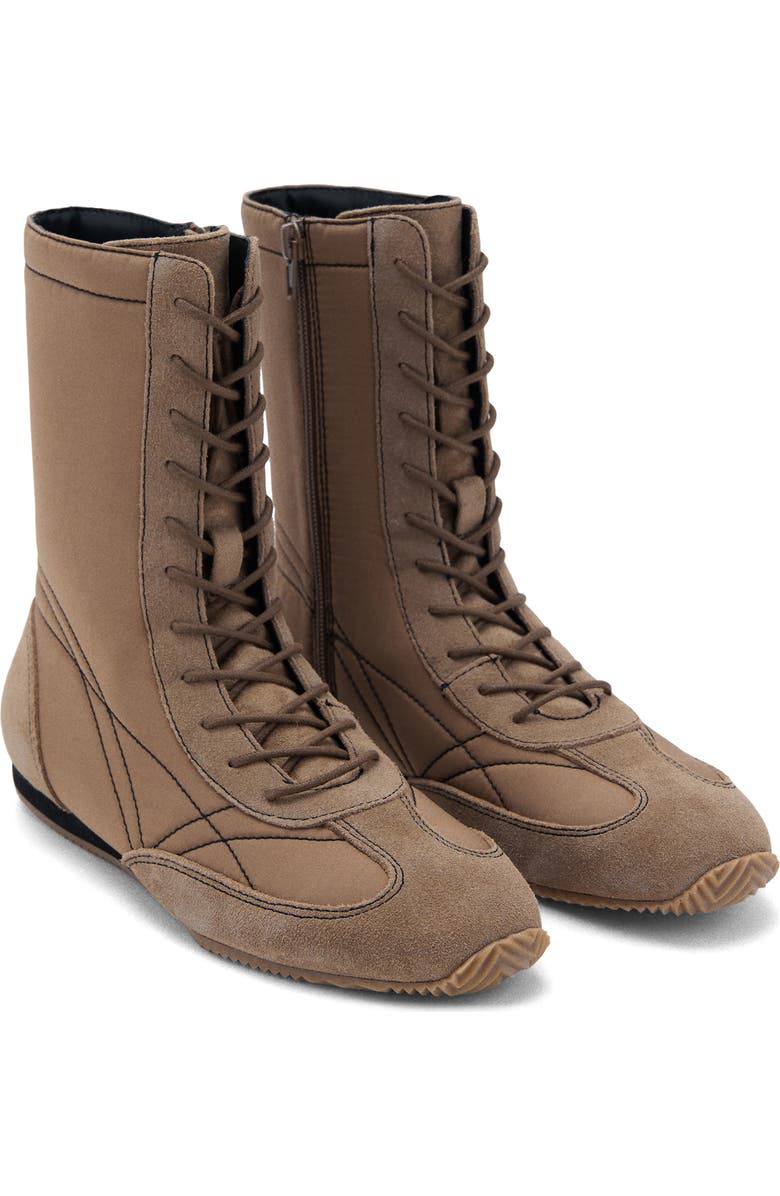 MANGO TEEN Boxing Boot, Main, color, Camel
