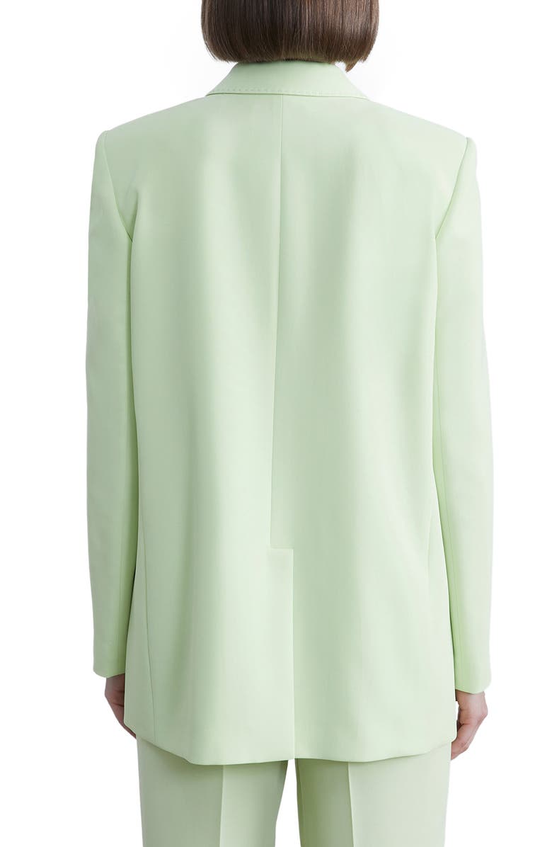 Lafayette 148 New York Finesse Crepe Blazer, Alternate, color, Mint