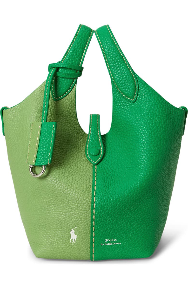 Polo Ralph Lauren Polo Play Leather Crossbody Bag, Main, color, Parrot/ Parakeet