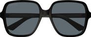 Gucci 59mm Square Sunglasses