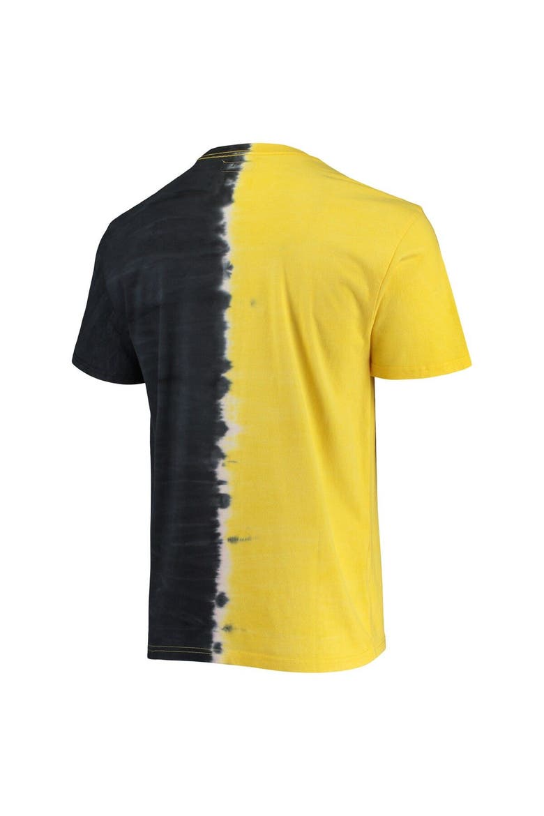 Men's Mitchell & Ness Gold Columbus Crew Vertical Tie-Dye Top, Alternate, color, Gold