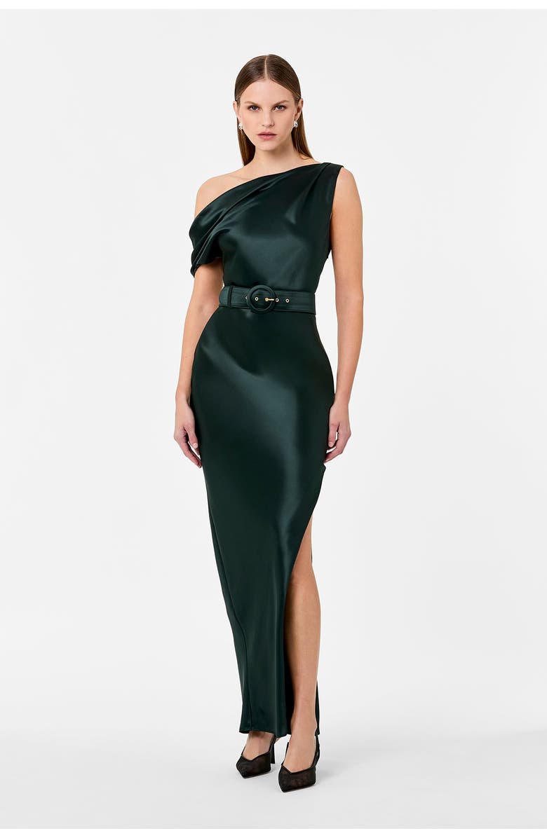 NICHOLAS Eartha Off Shoulder Dress, Main, color, Alpine