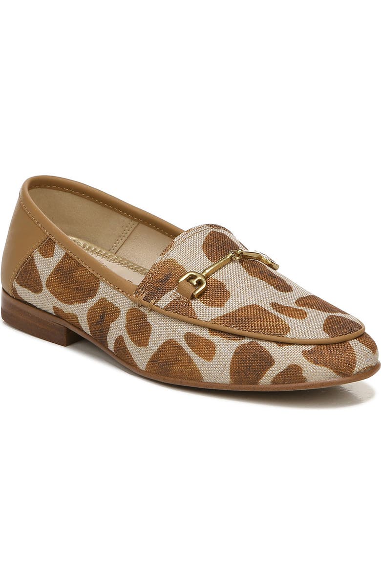 Sam Edelman Loraine Mini Animal Print Loafer, Main, color,