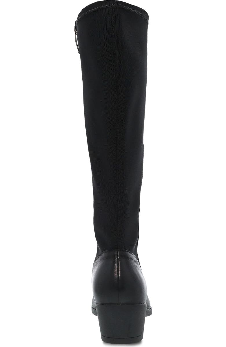 Dansko Celestine Tall Boot, Alternate, color, Black