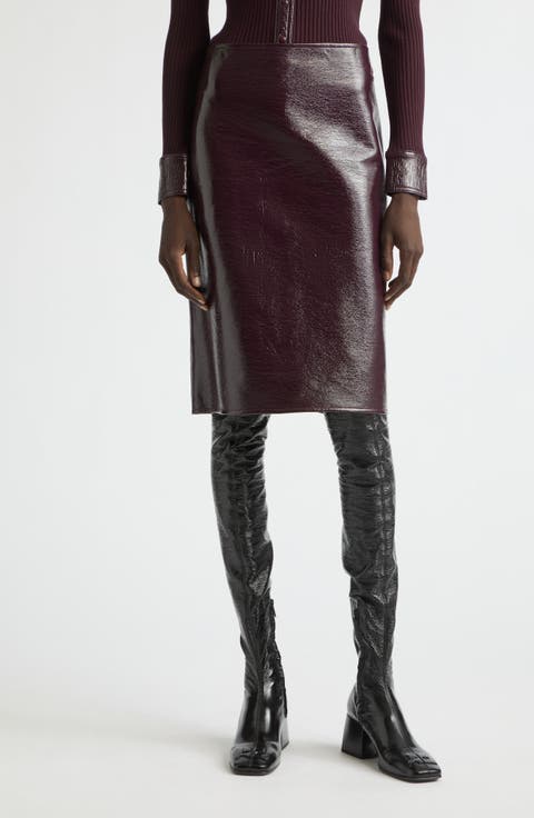 Vinyl Skirt