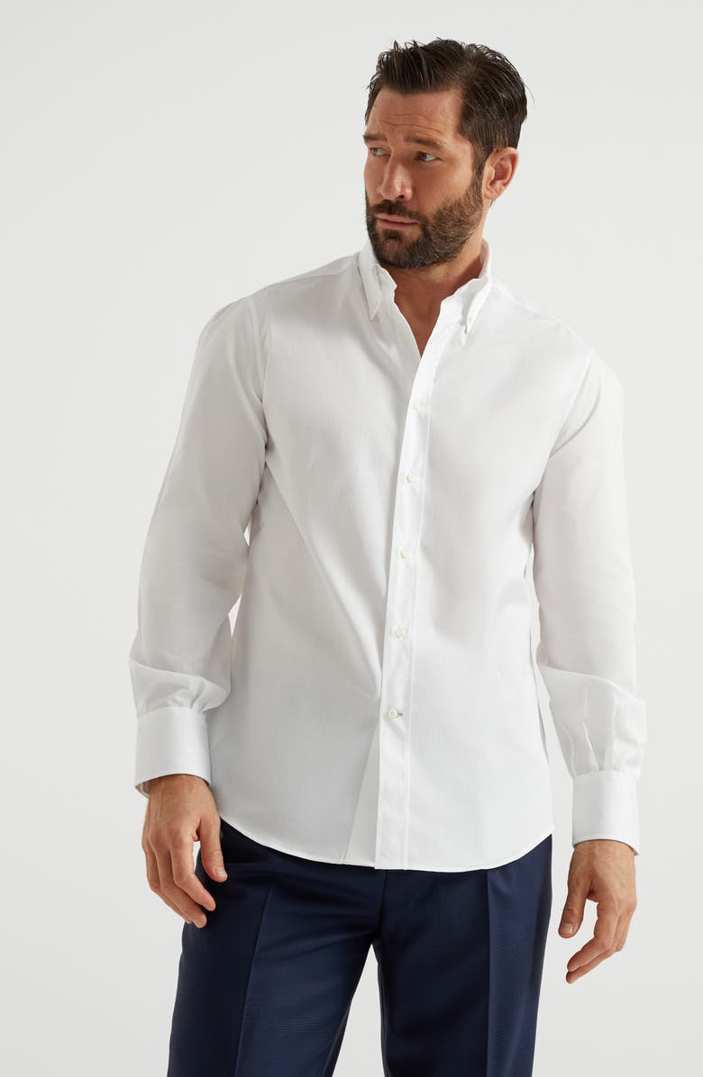 Brunello Cucinelli Twill shirt, Alternate, color, 