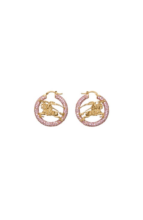 EKD Pavé Hoop Earrings