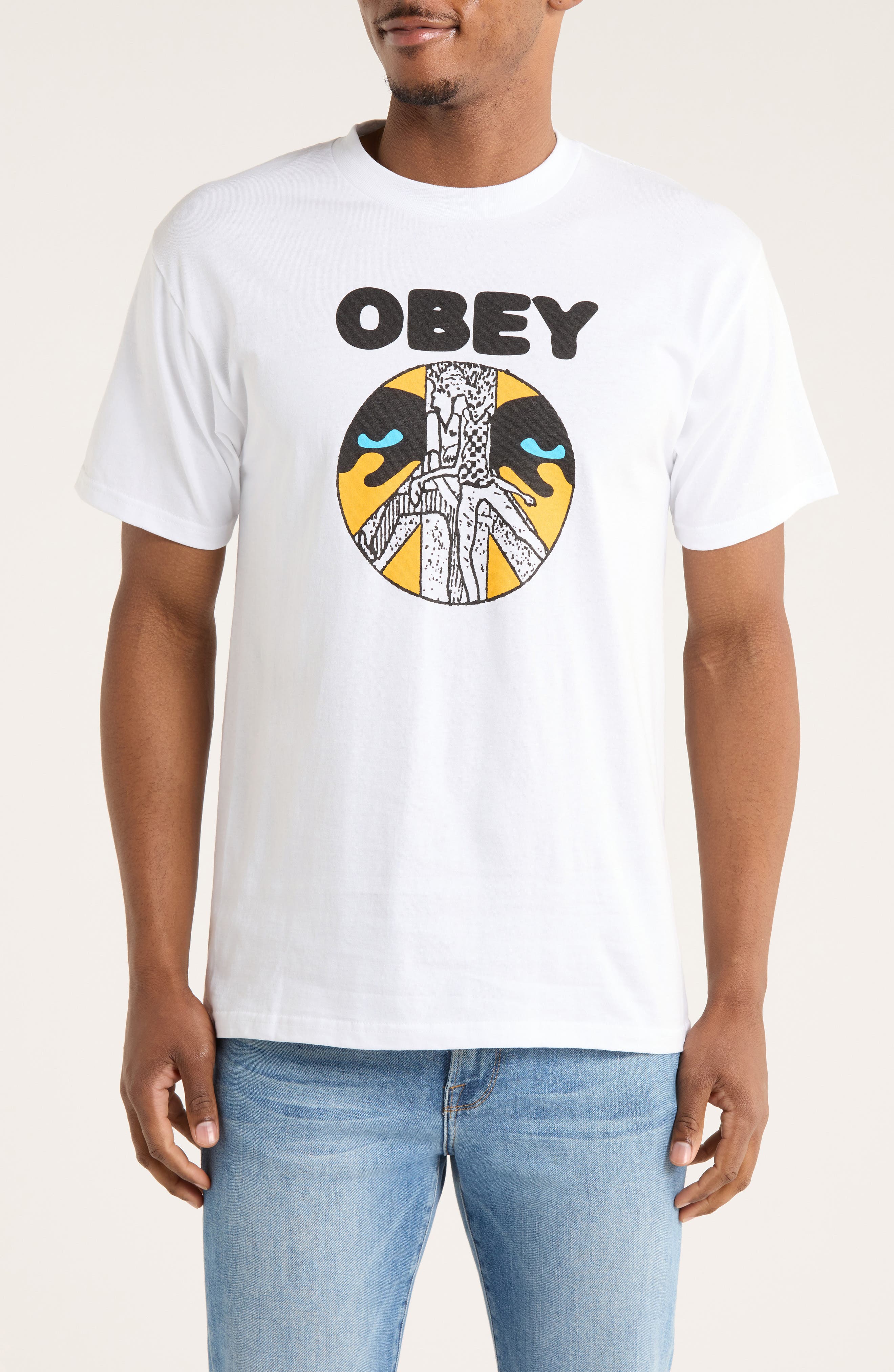 Obey Psychic Youth Graphic T-Shirt