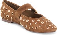 Dolce Vita Mella Stud Leather Mary Jane Flat