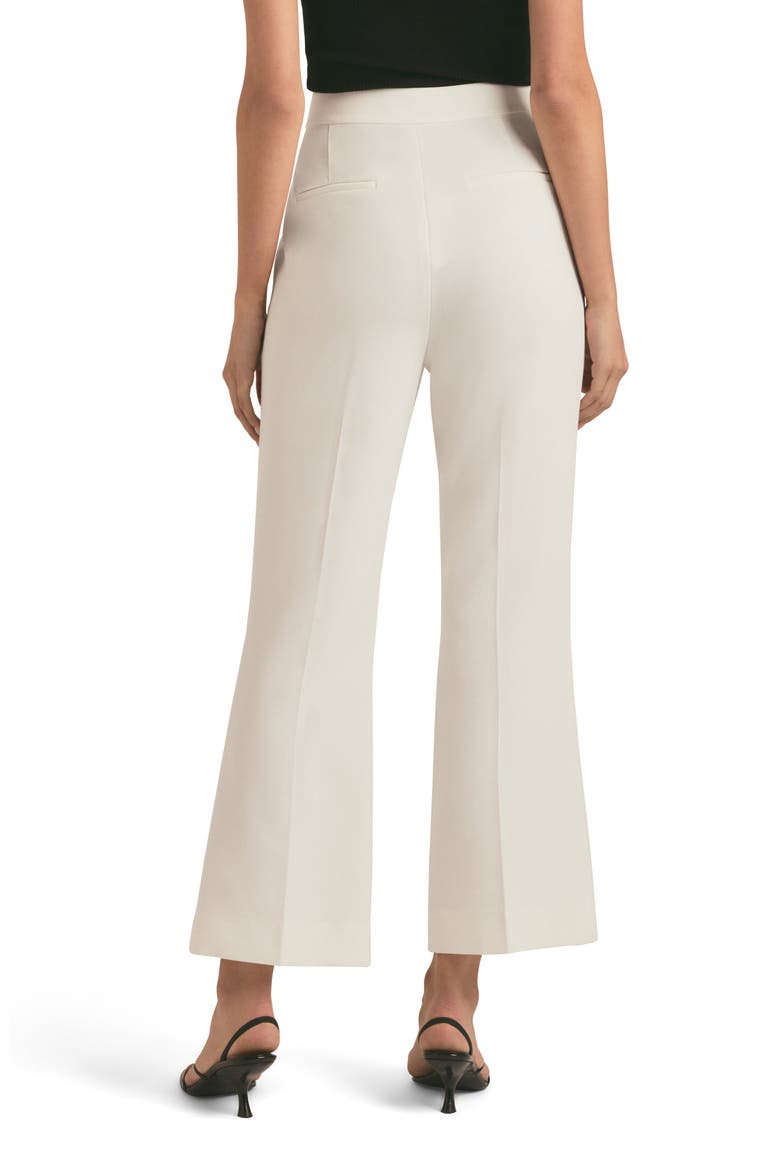 The Phoebe Crop Flare Pants, Alternate, color, IVORY