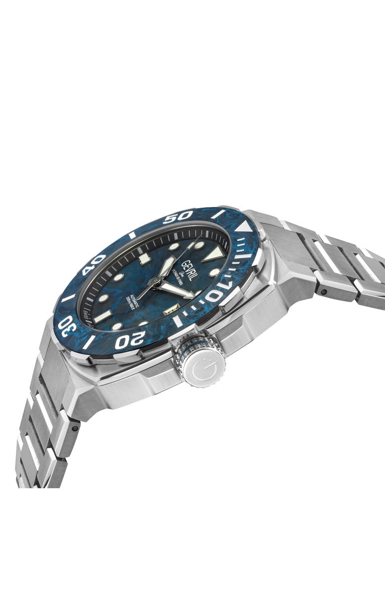 GEVRIL Fortuna 316L Bracelet Watch, Alternate, color, 