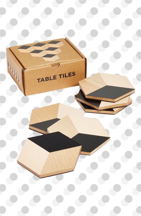 'Table Tiles' Coasters (Set of 6)