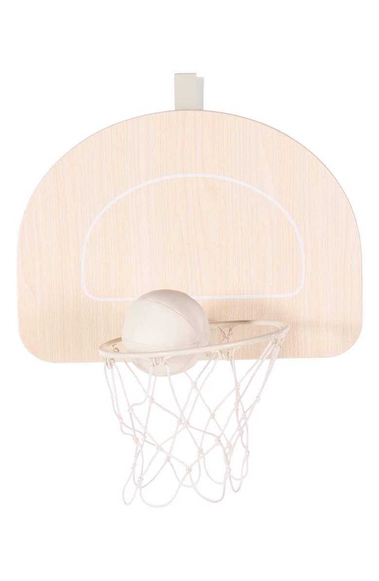 GATHRE Doorway Basket Ball Hoop, Main, color, White