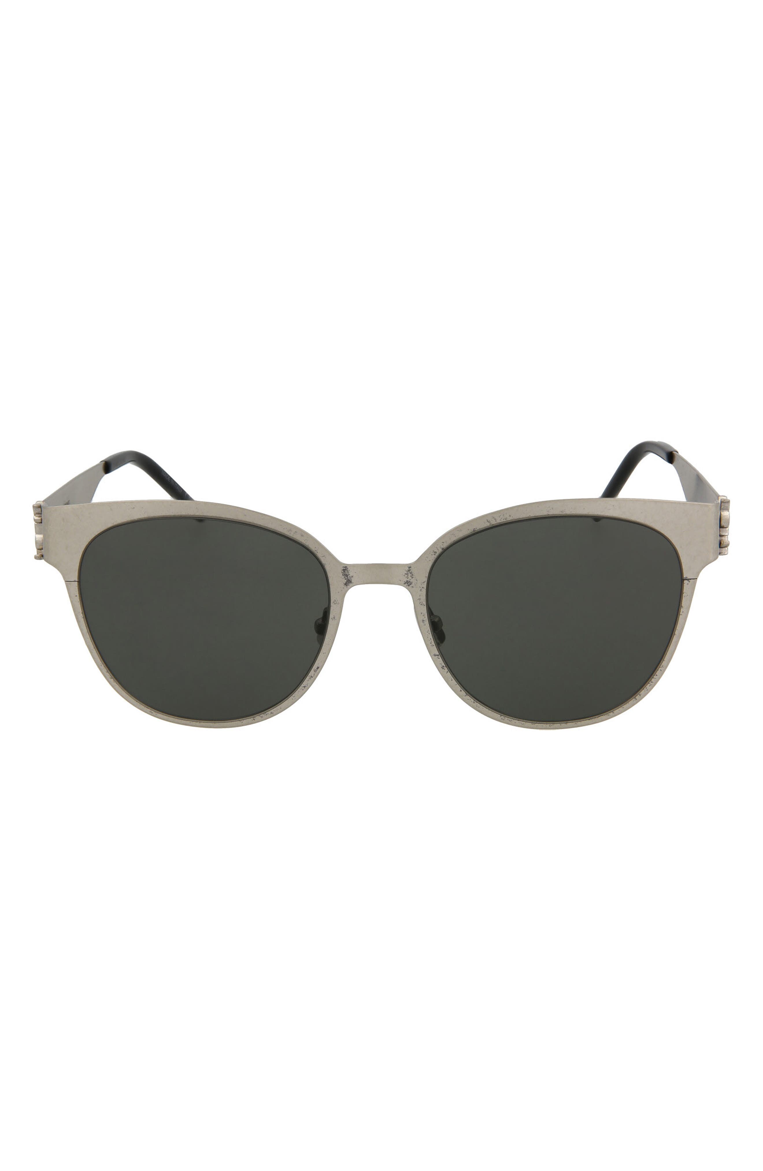 Saint Laurent 54mm Round Sunglasses