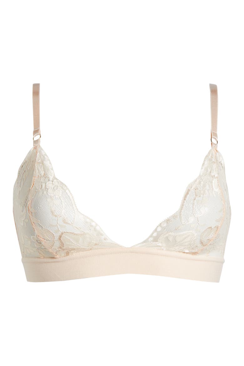 Lace Bralette, Alternate, color, WHISPER PEACH