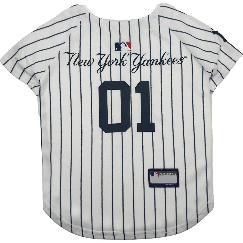 Pets First New York Yankees Basketball Dog Jersey In Transparent