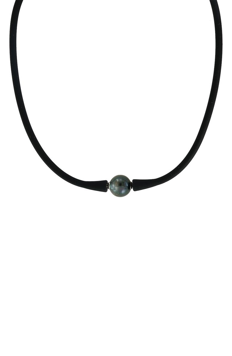 EFFY Freshwater Pearl Necklace, Main, color, Black