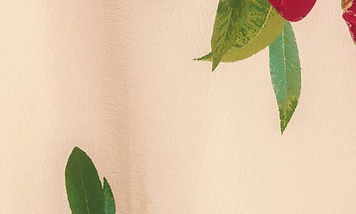 Flying Tomato Floral A-line Maxi Skirt In Neutral