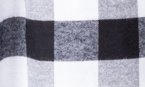 Sleephero Knit Brushed Grid Flannel Pajamas