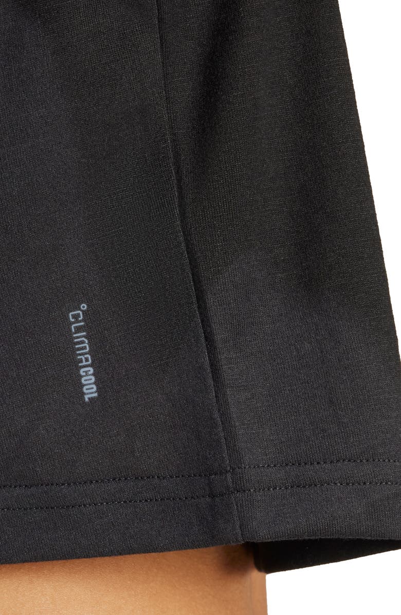 adidas Train Essentials Boxy Workout T-Shirt, Alternate, color, Black