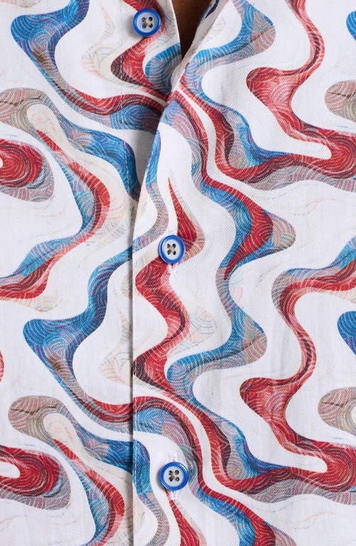 Robert Graham Nate Long Sleeve Button Up Shirt In Multi