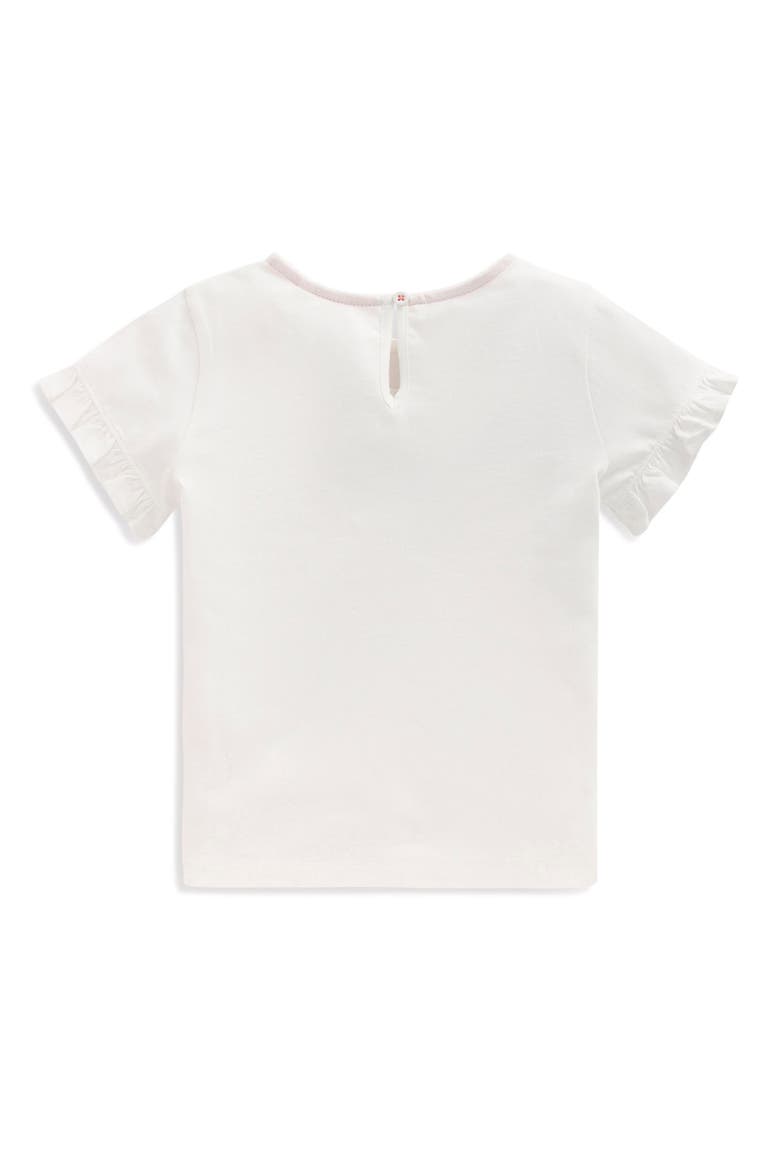 Kids' Heart Appliqué Cotton Graphic T-Shirt, Alternate, color, WHITE VALENTINES