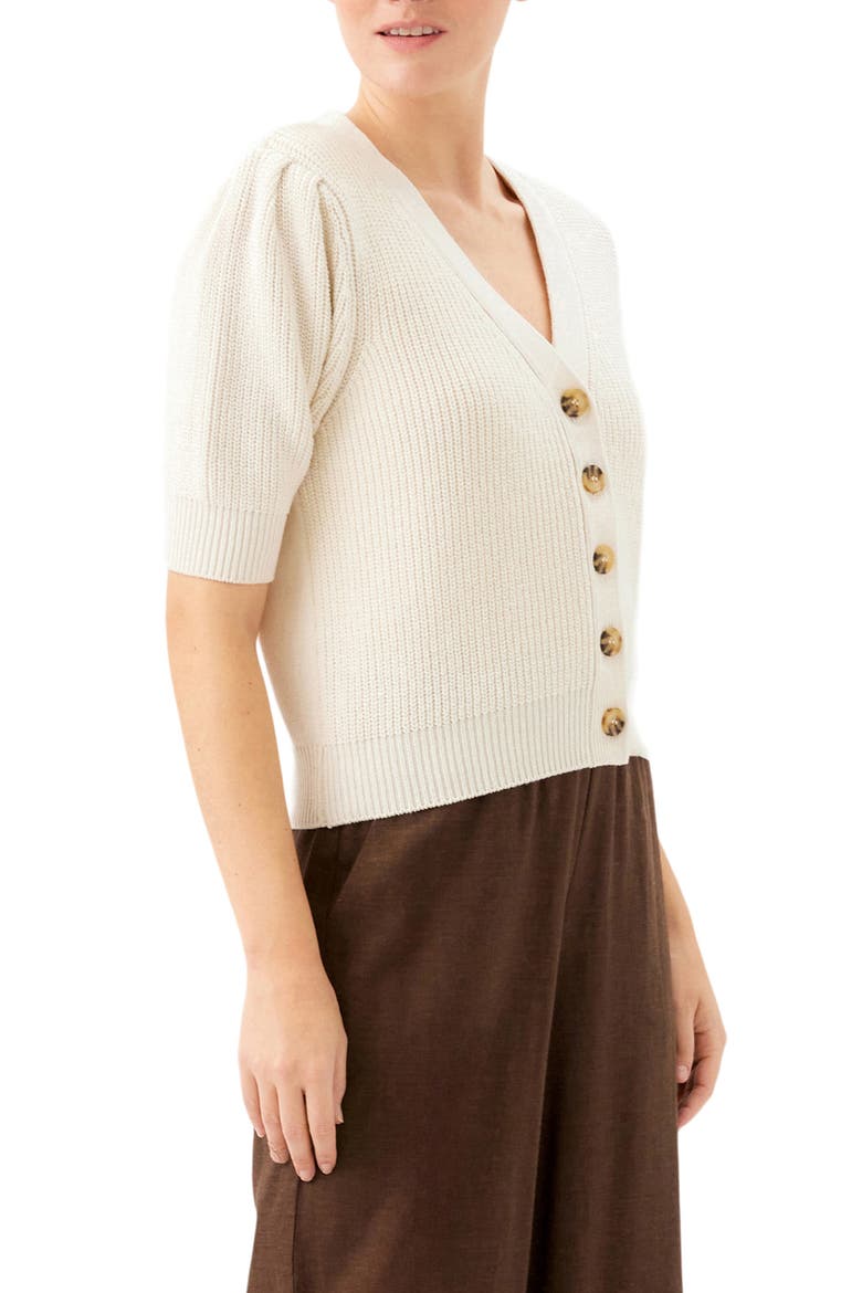 Iliana Puff Sleeve Sweater, Alternate, color, CREAM