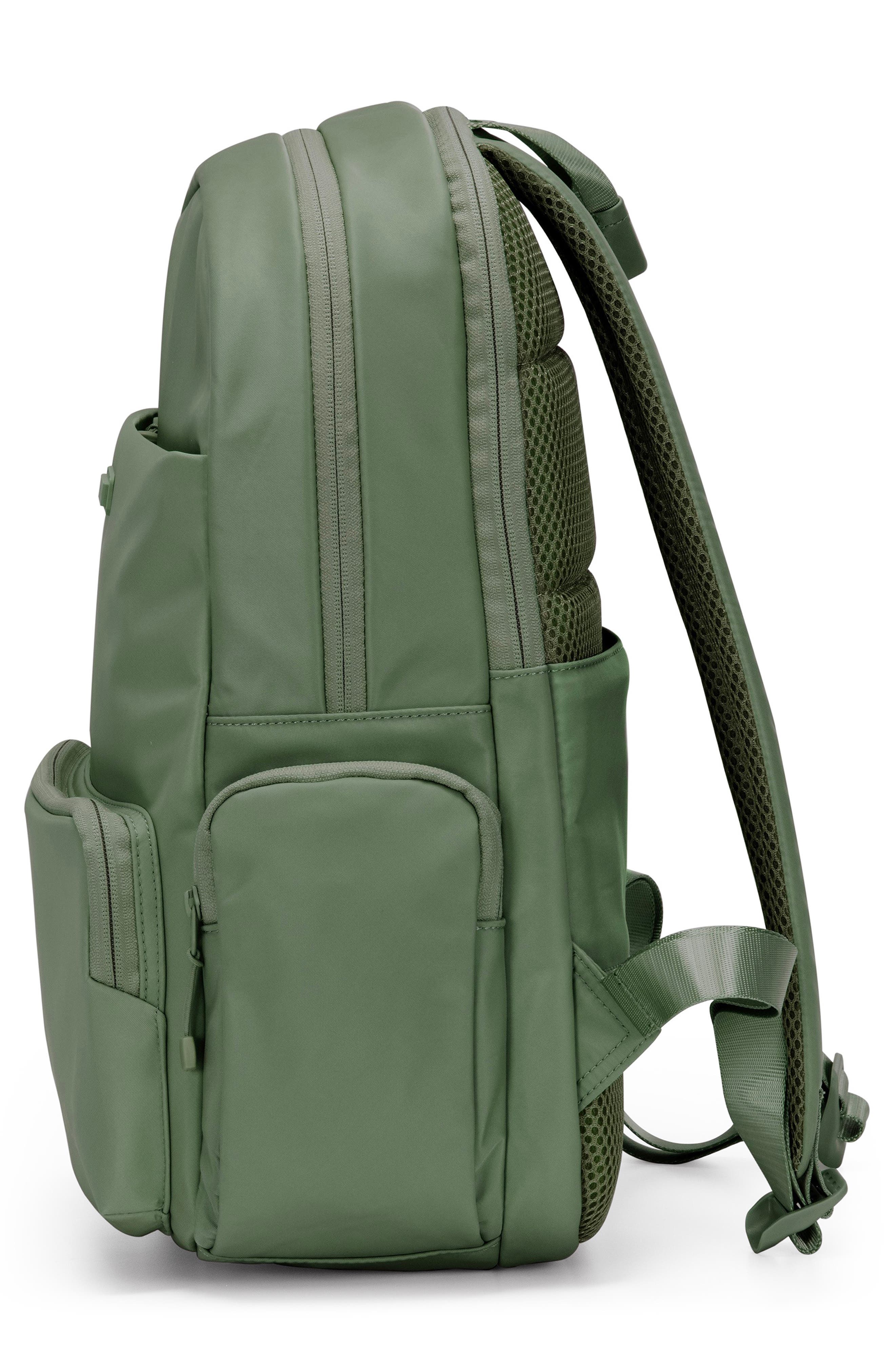 Iria 17-Inch Laptop Backpack, Alternate, color, GREEN