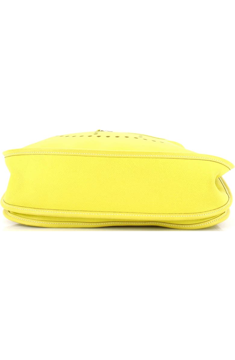 Pre-Owned Hermes Evelyne Bag Gen III Epsom PM, Alternate, color, Lime